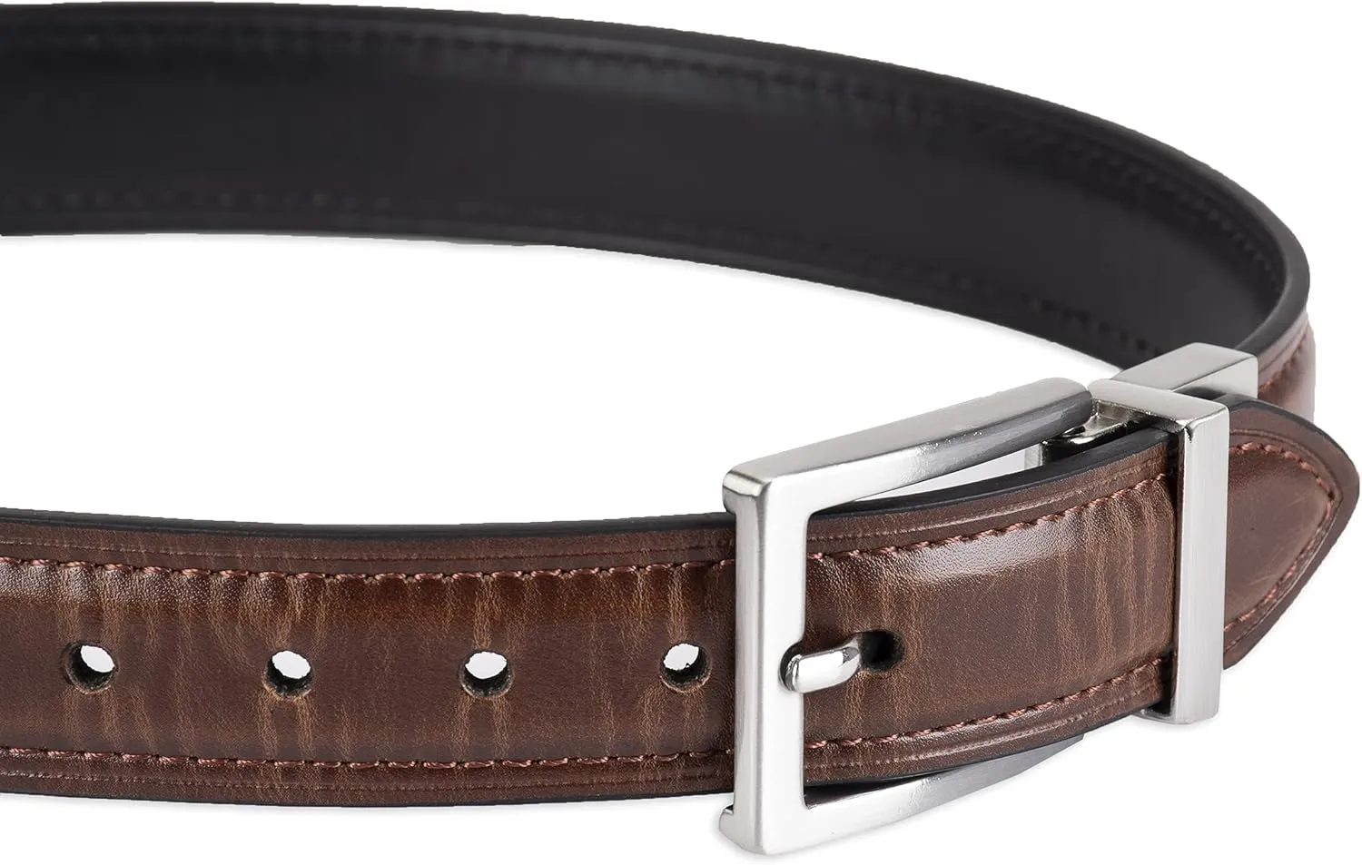 Dockers Boy??s Big Reversible Two-In-One Dress and Casual Belts