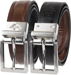 Dockers Boy??s Big Reversible Two-In-One Dress and Casual Belts