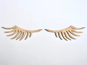 Eyelash Wall Decals - Bamboo (Set of 2)