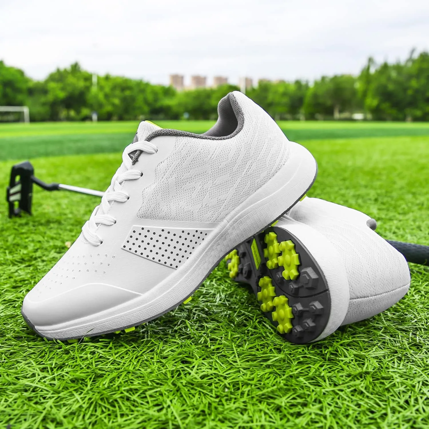 Golf Shoes Men Professional Golf Wears Breathable Spikeless Golfers Sneakers Anti Slip Walking Footwears