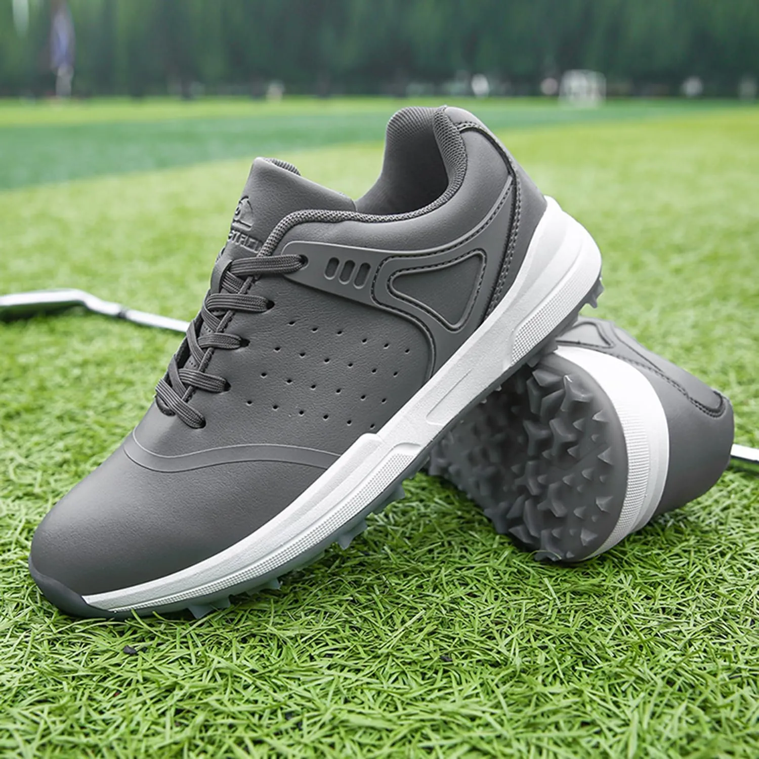 Golf Shoes Men Professional Golf Wears Breathable Spikeless Golfers Sneakers Anti Slip Walking Footwears